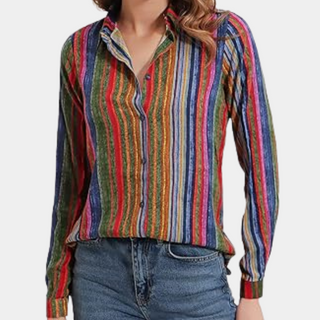 Cecilia™ Blouse Femme Multicolore