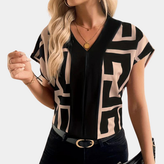 Emilia™ Top Femme avec Imprimé Graphique