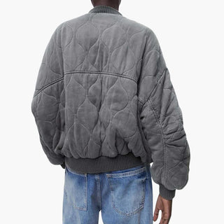 Veste matelassée pour femme à coupe oversize