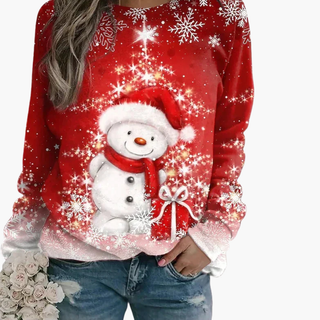 Sweat Festif Lumière d’Hiver