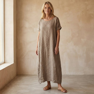 AIERA - ROBE EN COTON ÉLÉGANTE