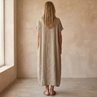AIERA - ROBE EN COTON ÉLÉGANTE