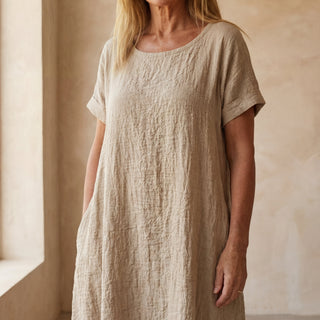 AIERA - ROBE EN COTON ÉLÉGANTE