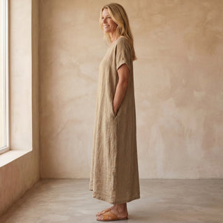 AIERA - ROBE EN COTON ÉLÉGANTE