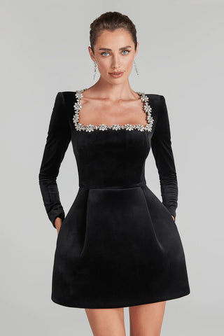 Yassy | Robe Élégante en Velours