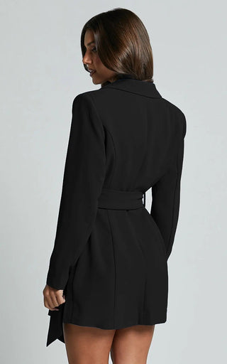 Dunja | Robe-blazer avec ceinture pour femmes