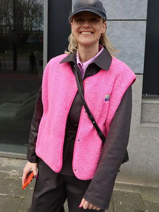 Gilet Femme Sans Manches Polaire Style Décontracté