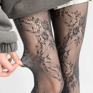 Collants en dentelle pour femme