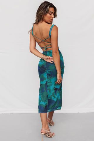 Bettina | Robe d'été dos nu avec un délicat lacet