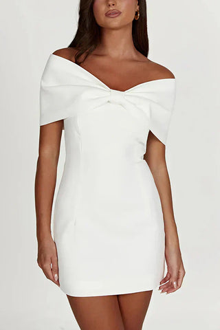 Elly | Robe Mini Débardeur avec Détail Nœud