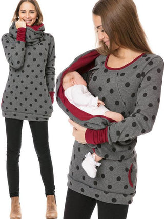 Sweat de maternité et portage – Confort pratique pour maman et bébé