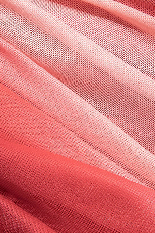 Scarlett | Robe corset séduisante avec mesh & drapé jupe asymétrique