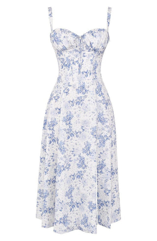 Robe Corset Mi-Longue | Silhouette Cintrée & Structurée | Élégante pour Soirée